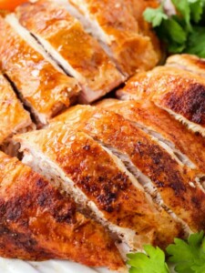 How To Cook And Carve A Turkey Breast is an easy guide for making juicy, tender turkey