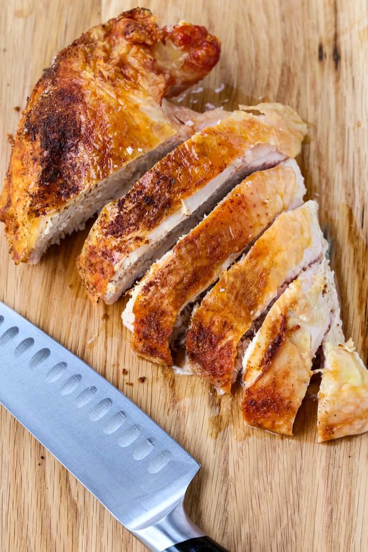 How To Cook And Carve A Turkey Breast is an easy recipe for cooking and slicing a turkey breast