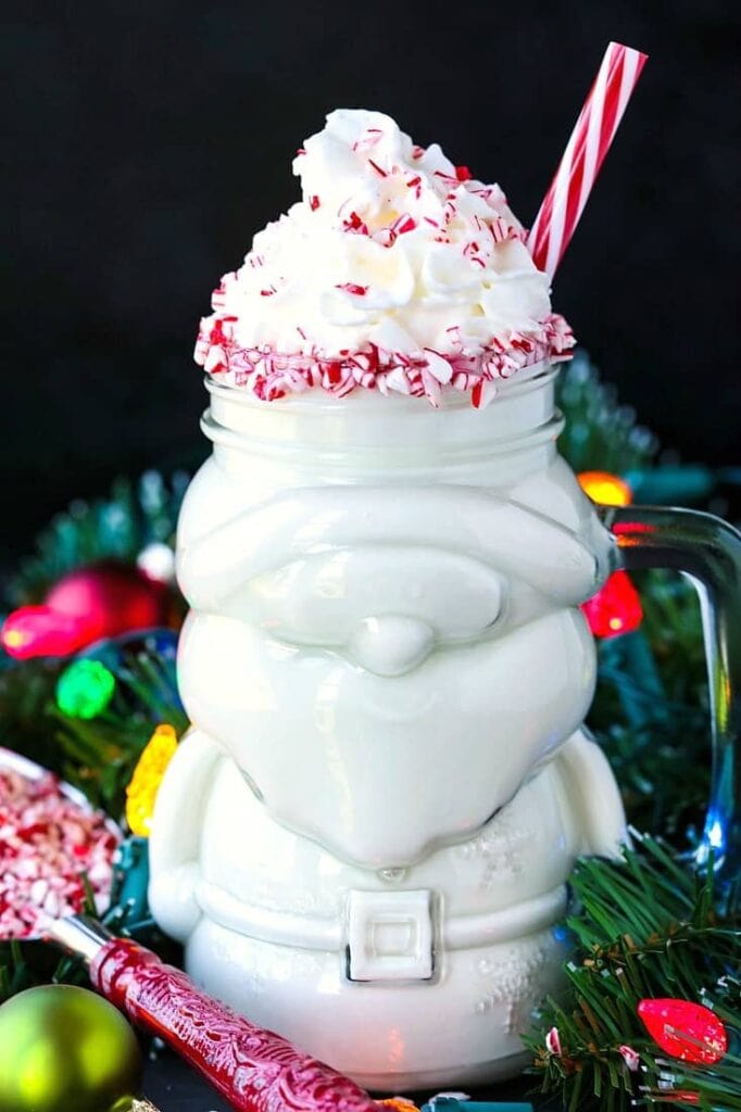 White Hot Chocolate is an easy homemade hot chocolate recipe with RumChata