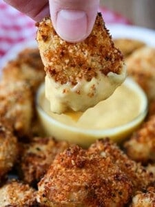 Air Fryer Chicken Nuggets are an air fryer recipe that's done in just 10 minutes