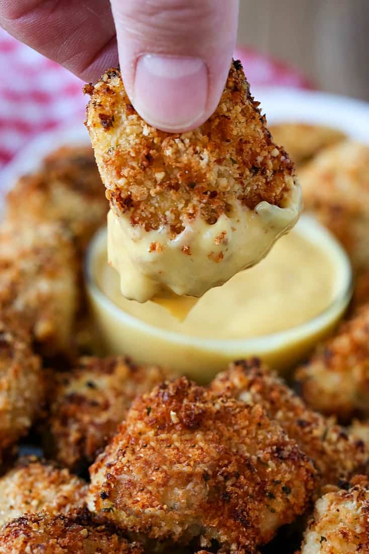 Air Fryer Chicken Nuggets are an air fryer recipe that's done in just 10 minutes