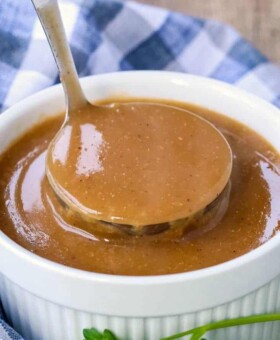 Brown Gravy Recipe is a gravy recipe that doesn't need meat drippings