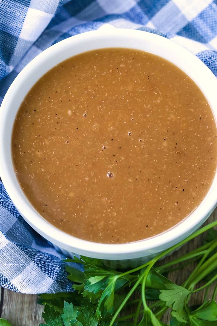 Brown Gravy Recipe is a gravy recipe made with beef broth and seasonings