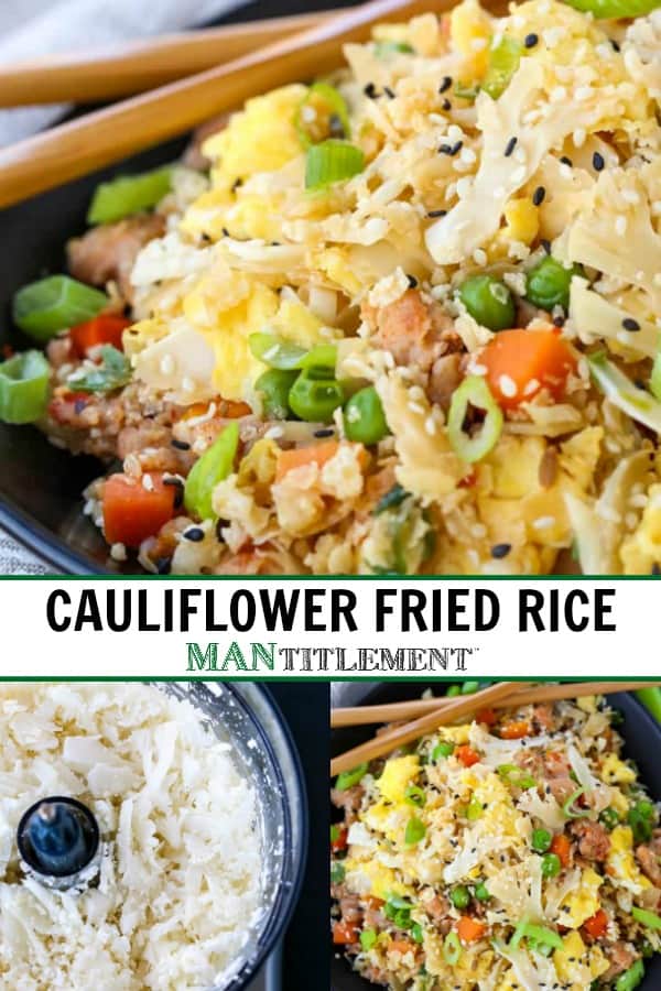 Cauliflower Fried Rice is a cauliflower rice recipe