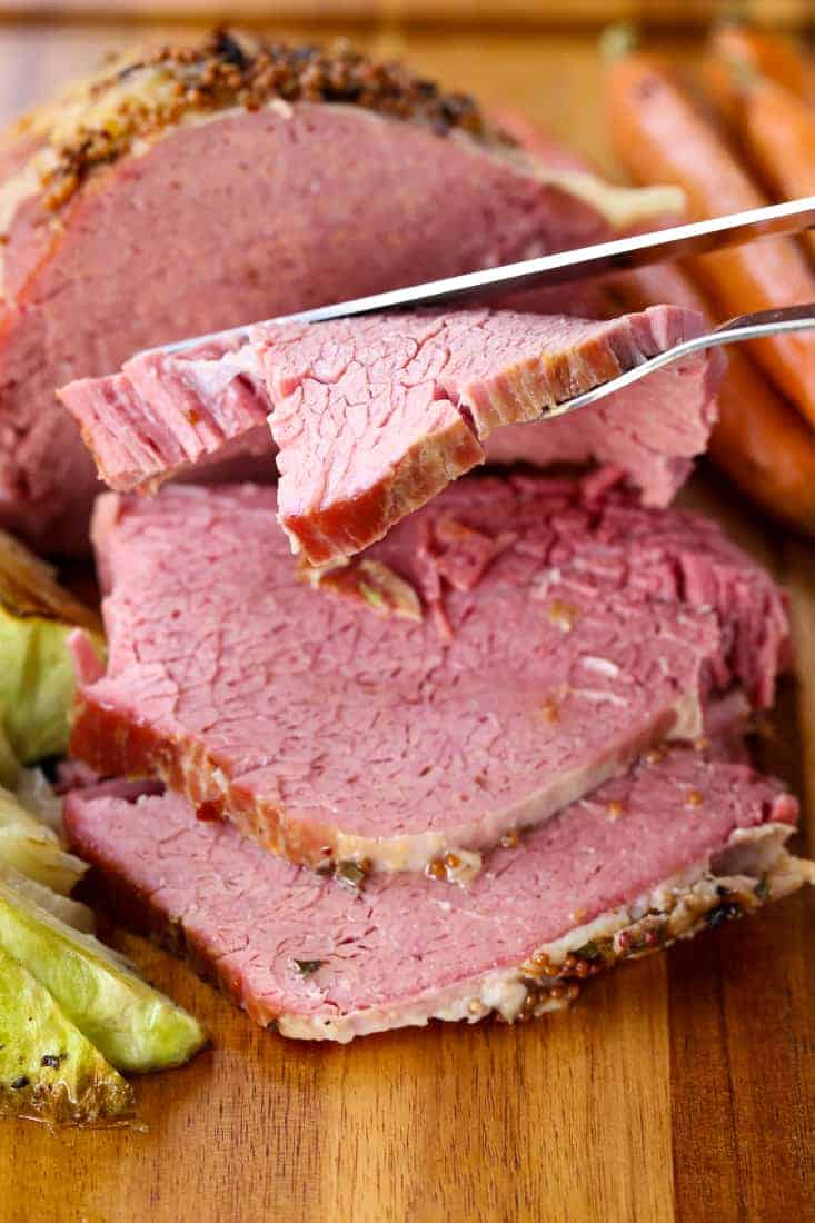 Crock Pot Corned Beef is a corned beef recipe made with wine and chicken broth