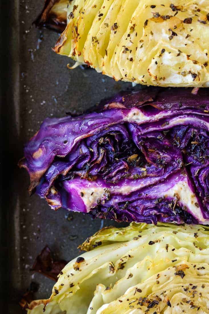 Oven Roasted Cabbage Recipe is a cabbage recipe that is cooked with a garlic dressing