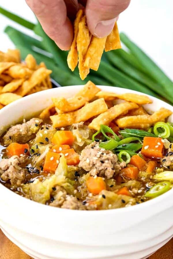 Pork Egg Roll Soup Recipe A Low Carb Soup Recipe Mantitlement