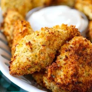 Air Fryer Ranch Chicken Nuggets are a chicken recipe that is made in an air fryer