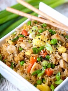 Chicken Fried Rice is a fried rice recipe you can make for an easy dinner