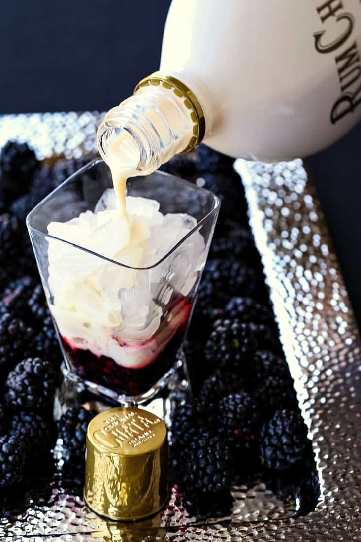 RumChata Blackberry Fool is a RumChata drink made with blackberry liquor and RumChata
