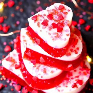 Valentine's Day Jello Shots are a jello shot recipe made with RumChata