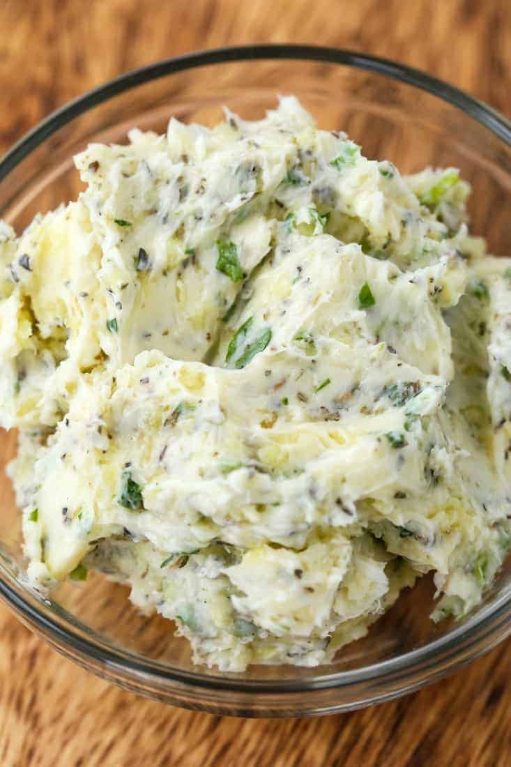 Rosemary Asiago Garlic Bread is herby and buttery with a crisp crust. Serve this garlic bread with everything from pasta to steak! Classic Garlic bread Recipe starts with a mixuter of soft butter, fresh garlic and herbs
