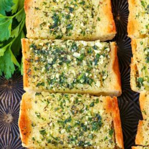 Classic Garlic Bread Recipe is a garlic bread recipe made with fresh garlic and butter