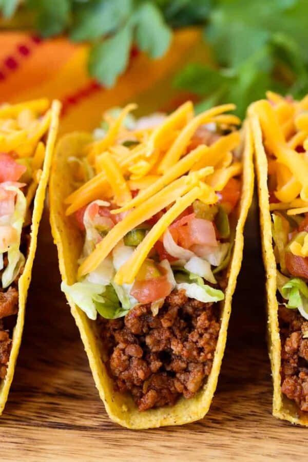 Ground Beef Tacos Mantitlement