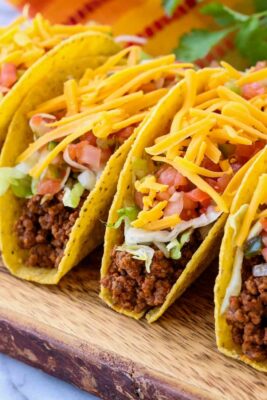 Ground Beef Tacos | Mantitlement