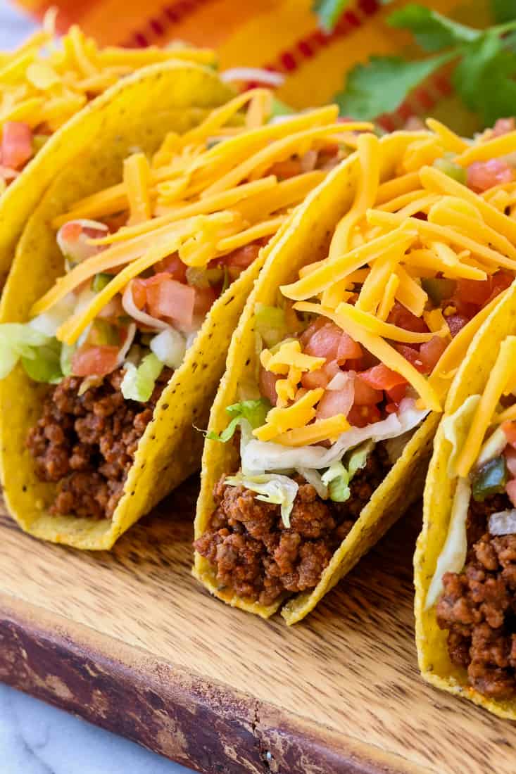 This Homemade Beef Taco Meat is a homemade recipe for taco meat that you can use to make tacos