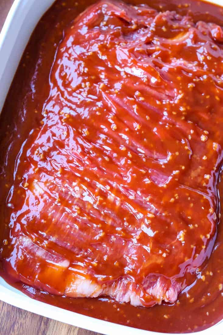 Our Favorite Steak Marinade is a marinade recipe the works for steak, chicken or pork