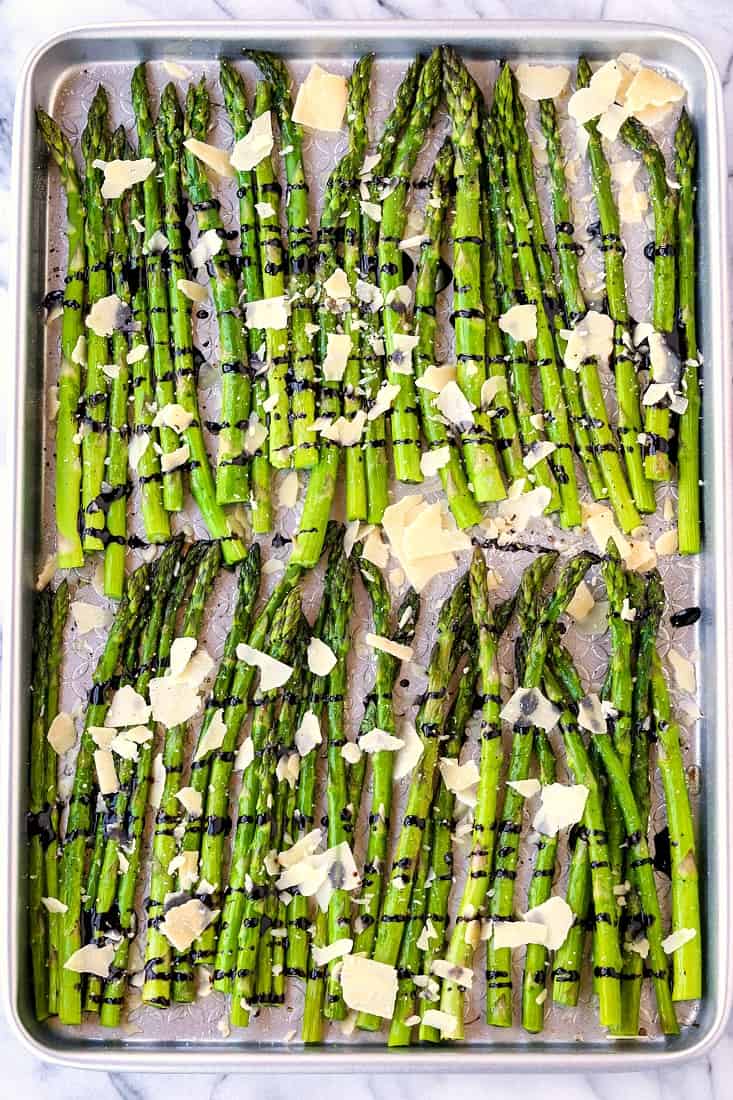 Oven Roasted Balsamic Asparagus
