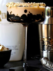 RumChata Toasted Almond Cocktail is made with heavy cream, Amaretto and Kahlua