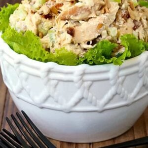 Make this Caramelized Onion Chicken Salad for lunch, dinner or even brunch!