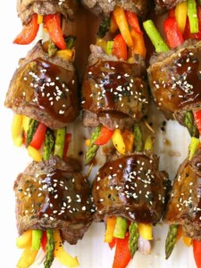 Asian Steak Roll Ups are a steak recipe with vegetables
