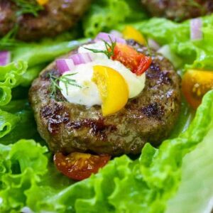 Hamburger Lettuce Wraps are a delicious low carb meal