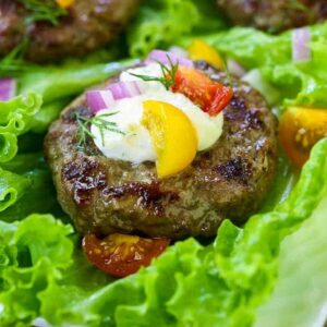 Hamburger Lettuce Wraps are a delicious low carb meal