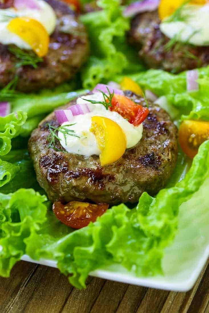 Hamburger Lettuce Wraps are a delicious low carb meal