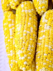 Oven Roasted Corn on the Cob is a corn recipe that is made in the oven