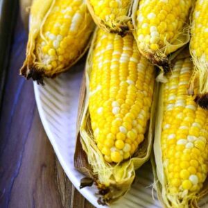 Oven Roasted Corn on the Cob is a corn recipe cooked in the oven