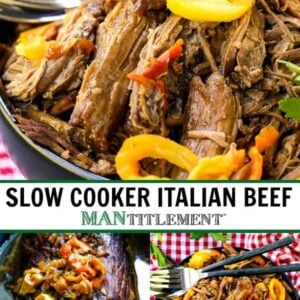italian beef collage for pinterest