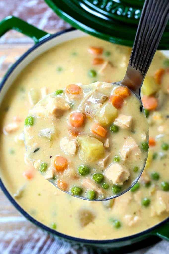 Chicken Pot Pie Soup A Creamy & Comforting Soup Recipe