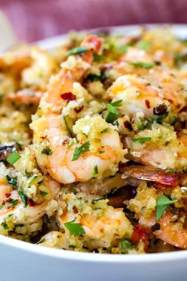 Baked Shrimp Scampi Mantitlement