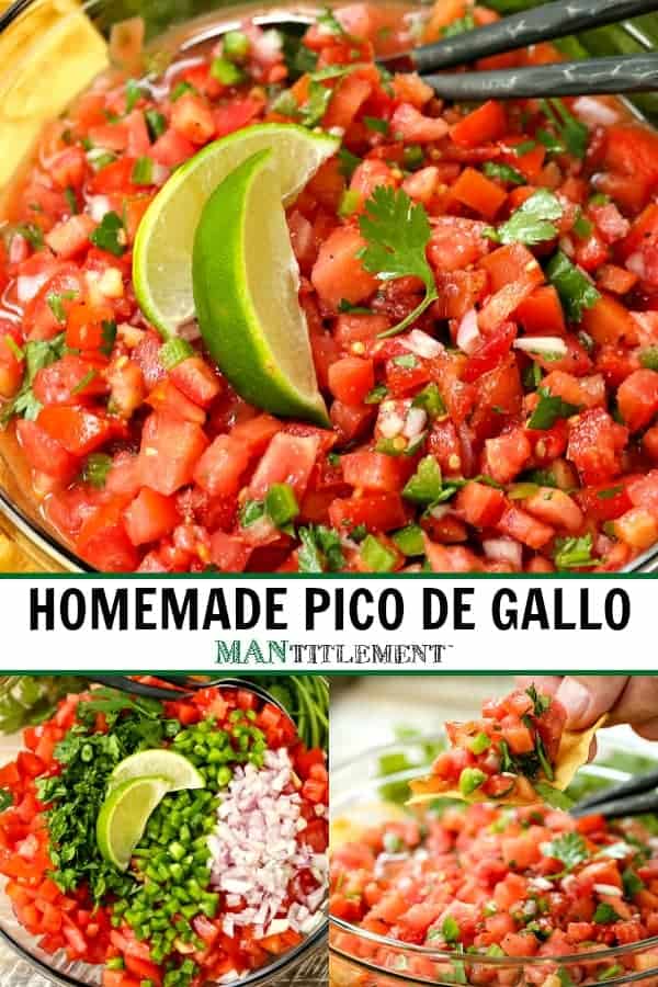 pico de gallo collage for pinterest