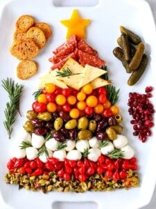 christmas antipasto platter for holiday appetizers