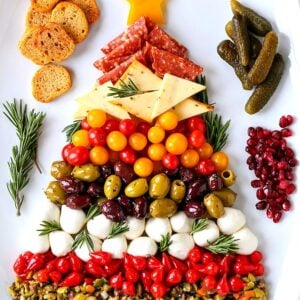 christmas antipasto platter for holiday appetizers