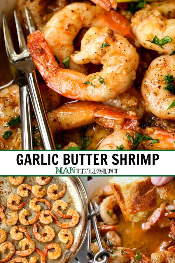 garlic butter shrimp recipe for pinterest