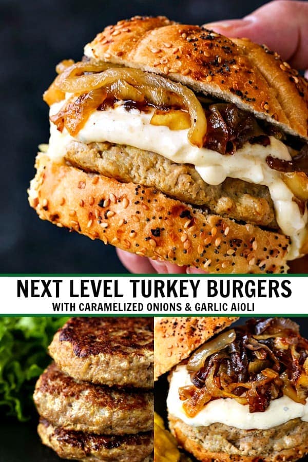 Turkey burger recipe for pinterest