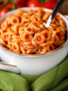 pasta recipe with a quick homemade sauce