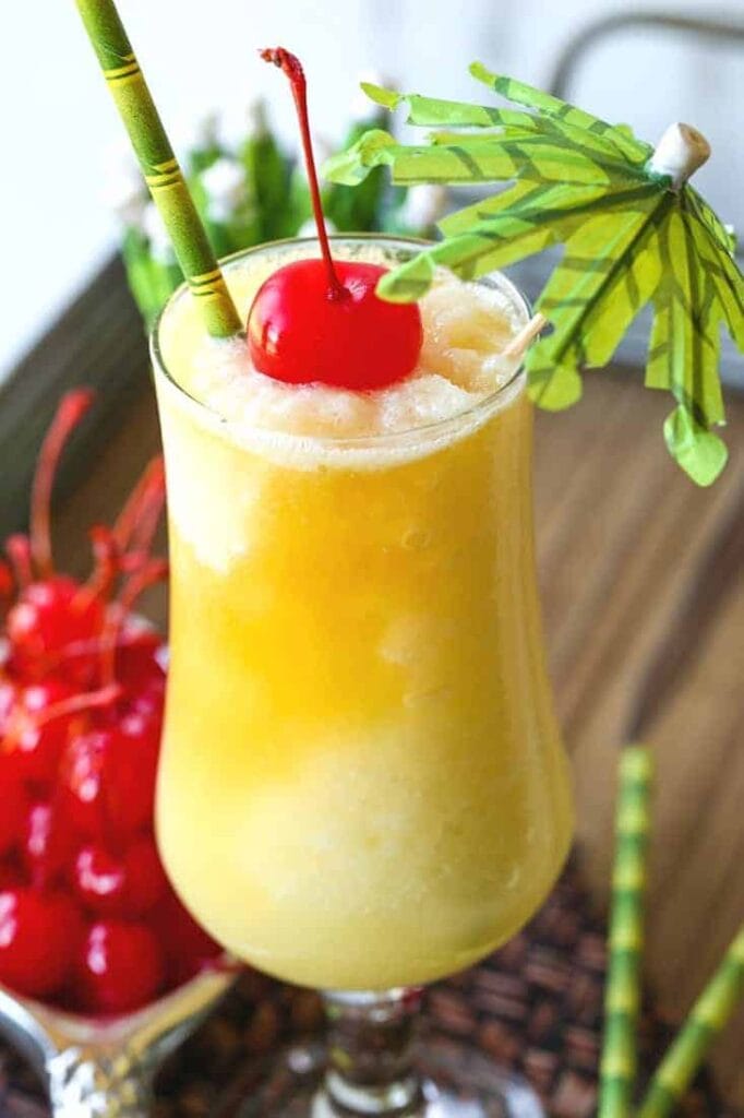 Pina Colada BEST Piña Coladas With Rum Floater Mantitlement