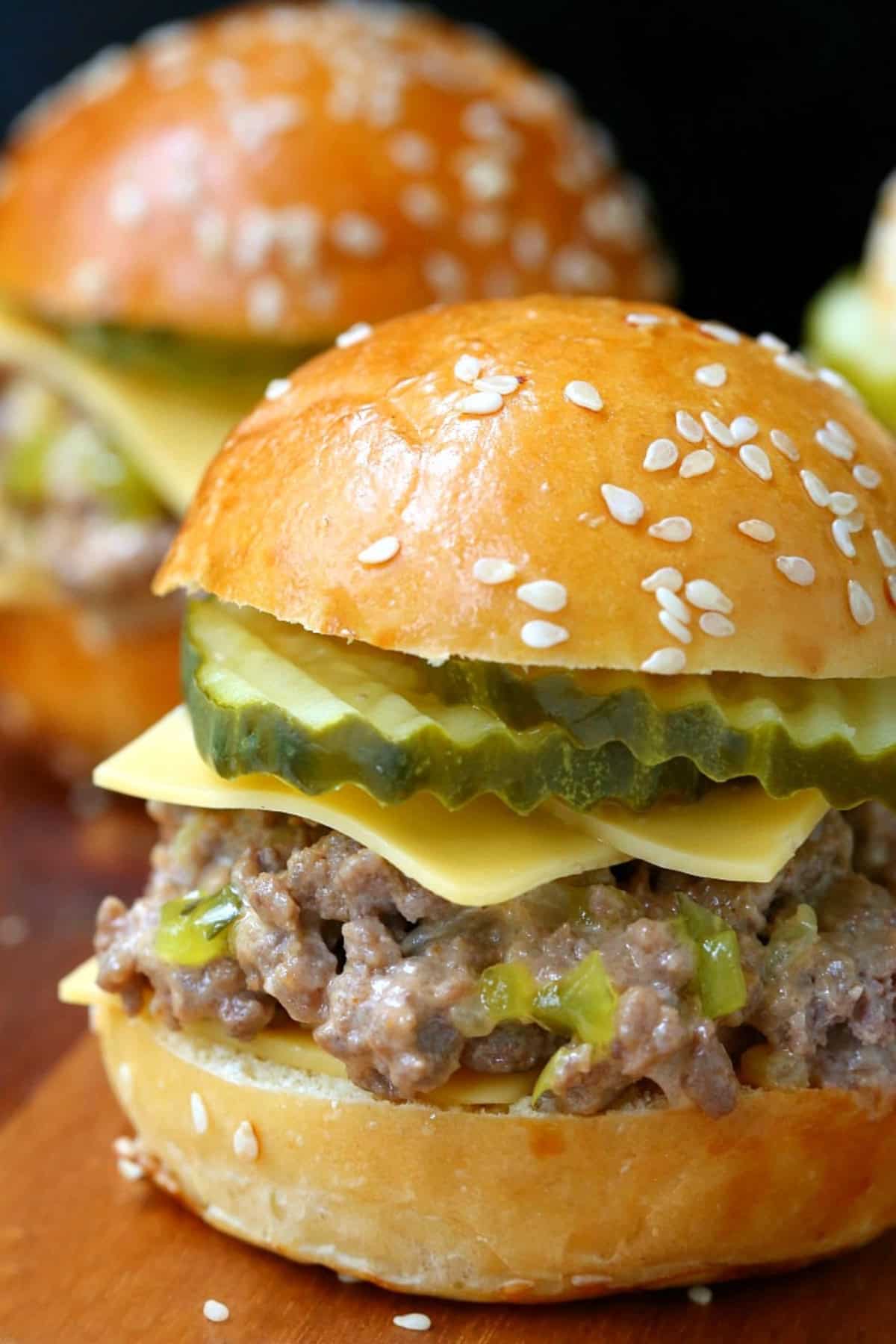 big mac sloppy joes on board
