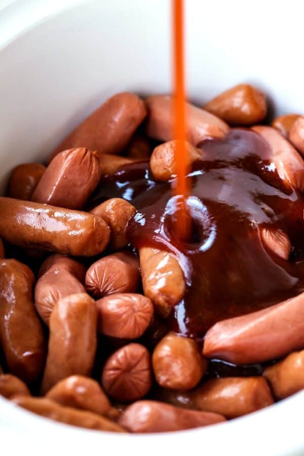 BEST Little Smokies Recipe Crock Pot Cocktail Wieners Mantitlement