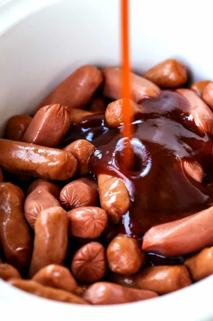 BEST Little Smokies Recipe Crock Pot Cocktail Wieners Mantitlement