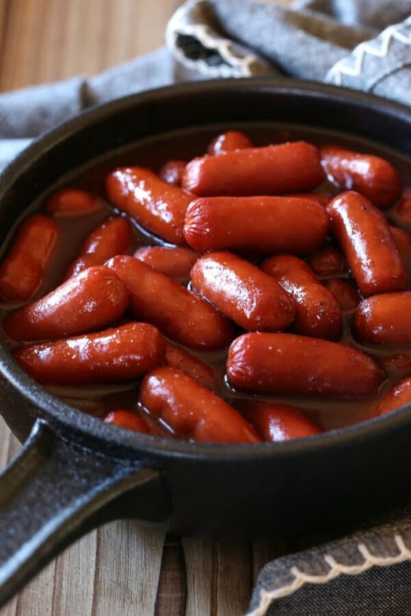 BEST Little Smokies Recipe Crock Pot Cocktail Wieners Mantitlement