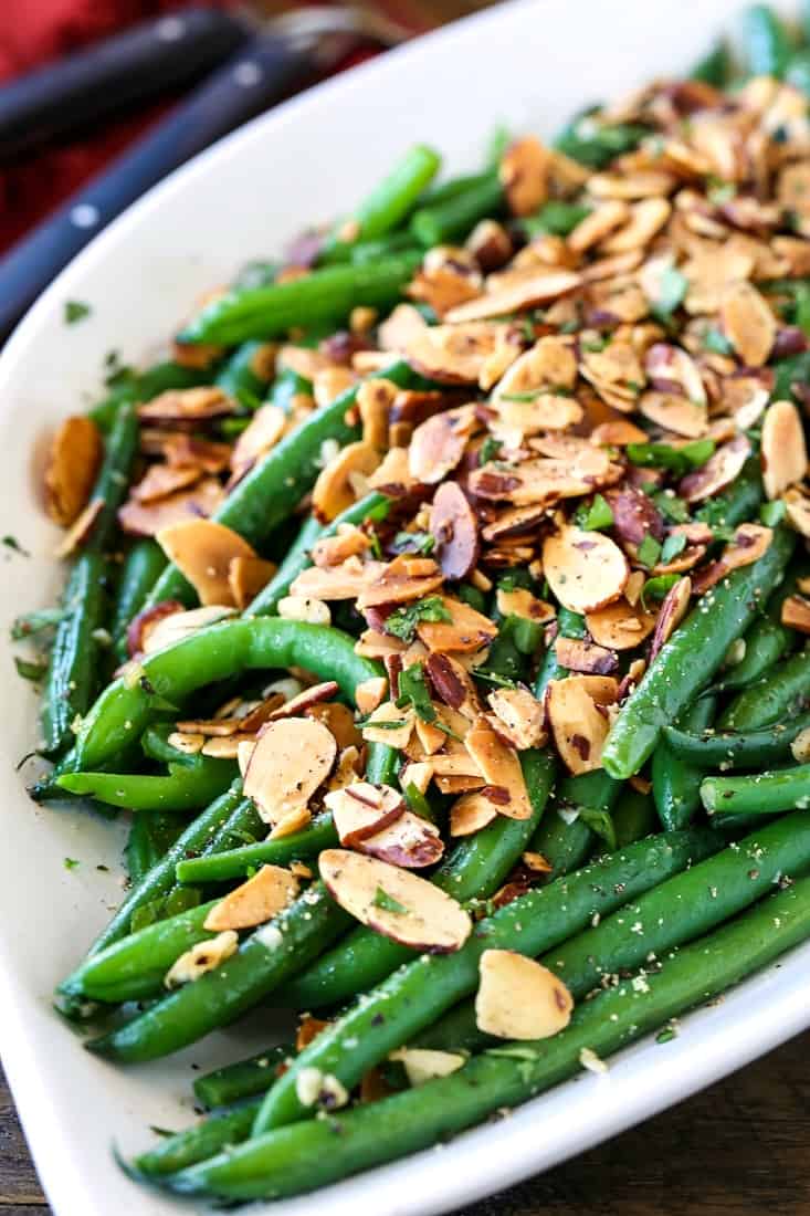 green beans almondine is a classic side dish recipe