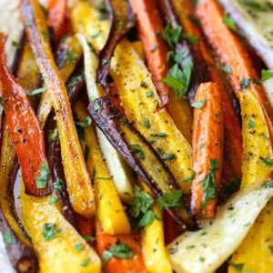 Roasted carrots recipe for holidays or everyday meals