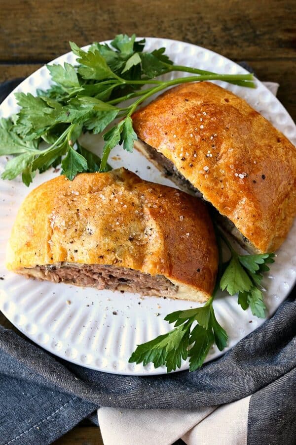 Recipe Ground Beef Wellington With Homemade Pastry Thomas Suffew