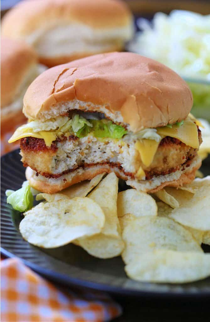 Crispy Chicken Patties For Burgers, Salads & More Mantitlement