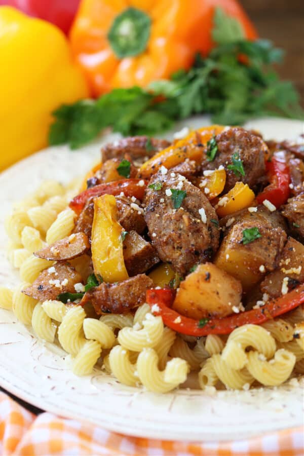 Italian Sausage and Potatoes One Skillet Dinner Recipe Mantitlement