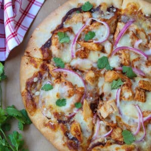 pizza recipe with chicken and bbq sauce